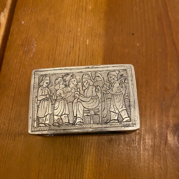 Sterling Sliver Match Box Cover - Picture 7 of 8